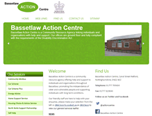 Tablet Screenshot of bassetlawactioncentre.org.uk